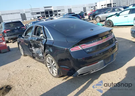 2017 Lincoln Mkz Reserve z USA, uszkodzony, nr VIN 3LN6L5E99HR620987